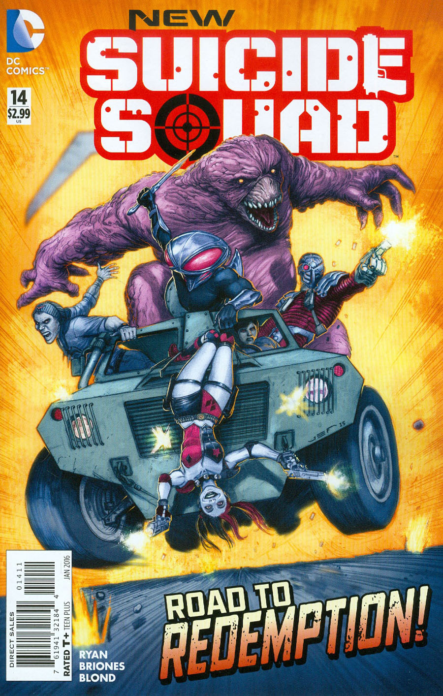 New Suicide Squad #14 Cover A Regular Juan Ferreyra Cover