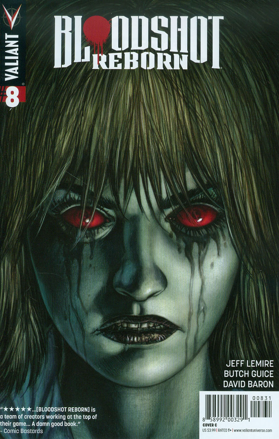 Bloodshot Reborn #8 Cover C Variant Glenn Fabry Cover