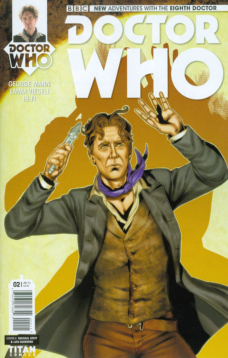 Doctor Who 8th Doctor #2 Cover A Regular Rachael Stott Cover