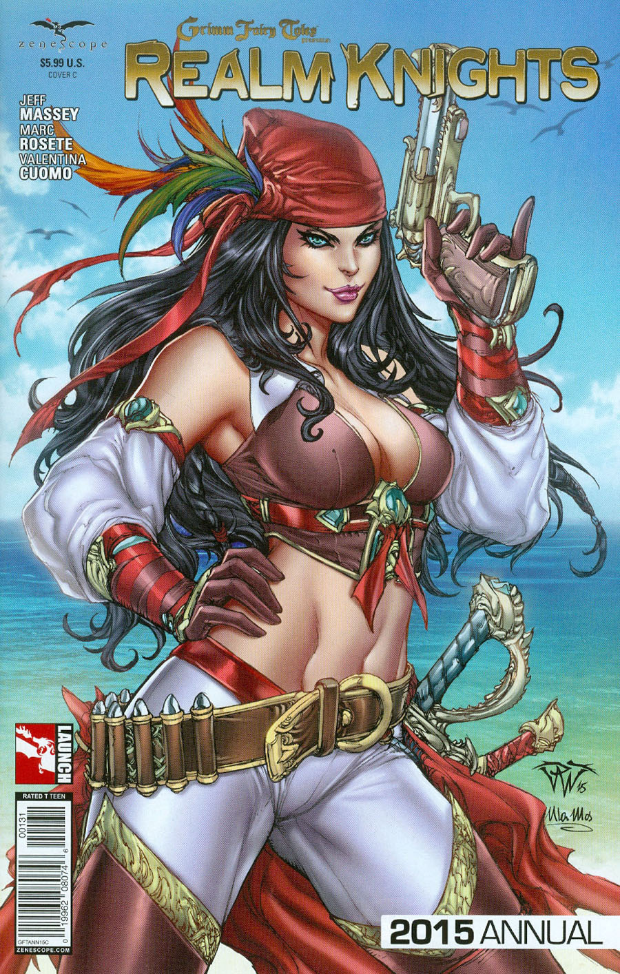 Grimm Fairy Tales Presents Realm Knights Annual 2015 Cover C Paolo Pantalena