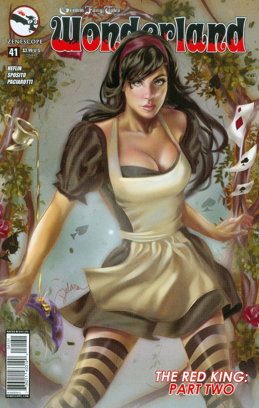 Grimm Fairy Tales Presents Wonderland Vol 2 #41 Cover C Cris Delara