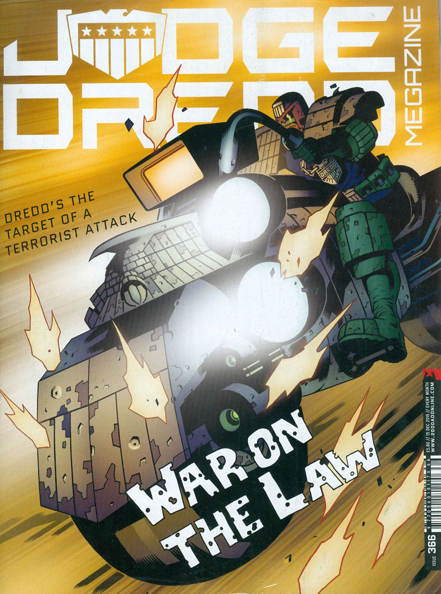 Judge Dredd Megazine #366