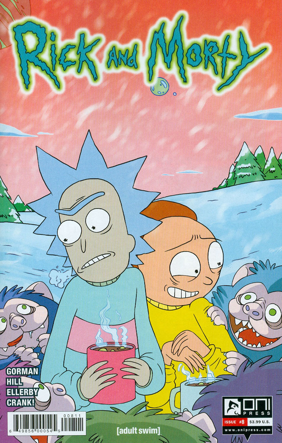 Rick And Morty #8 Cover A Regular CJ Cannon Cover