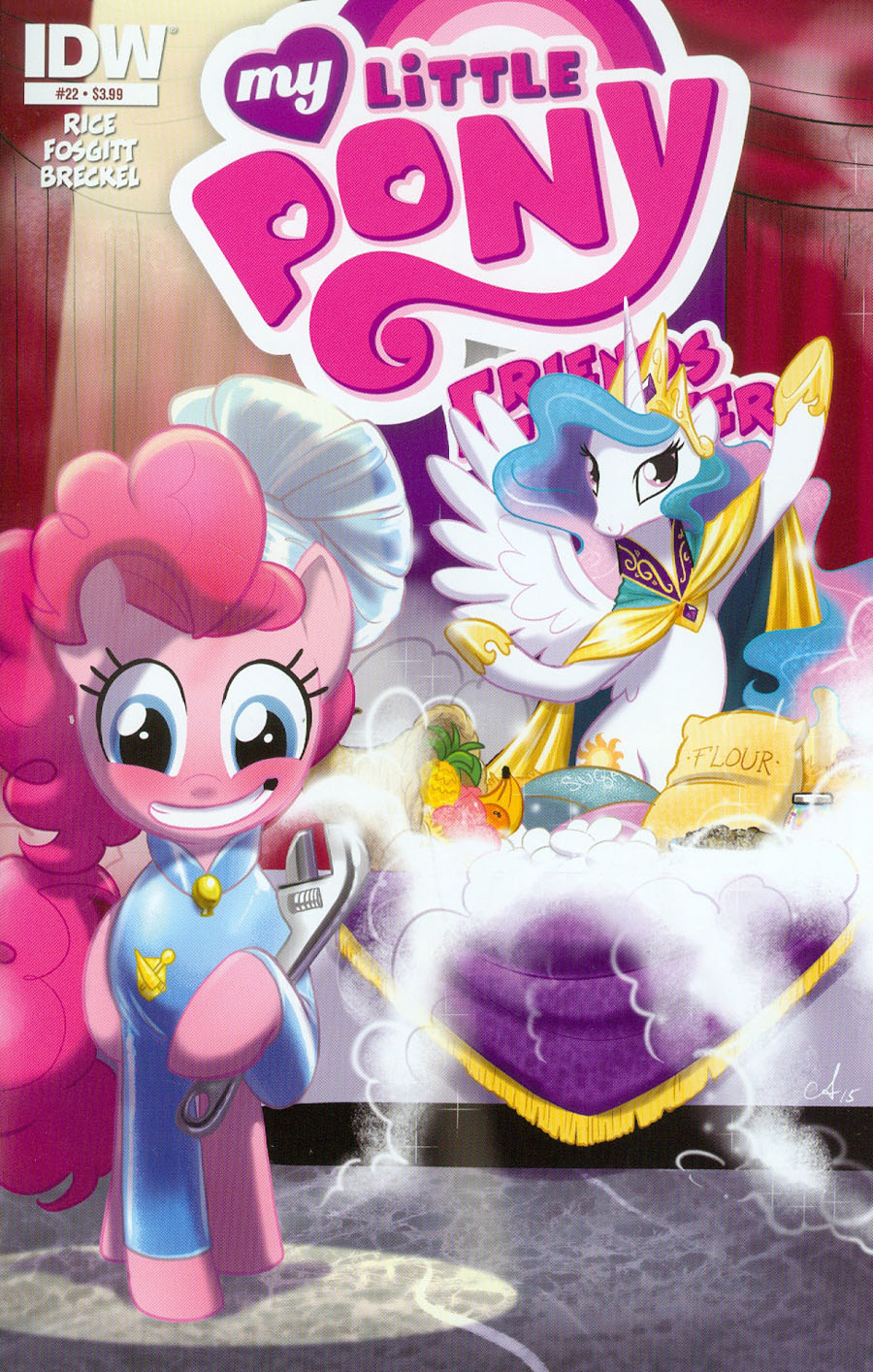 My Little Pony Friends Forever #22 Cover A Regular Amy Mebberson Cover