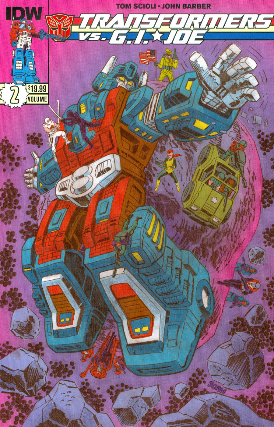 Transformers vs GI Joe Vol 2 TP