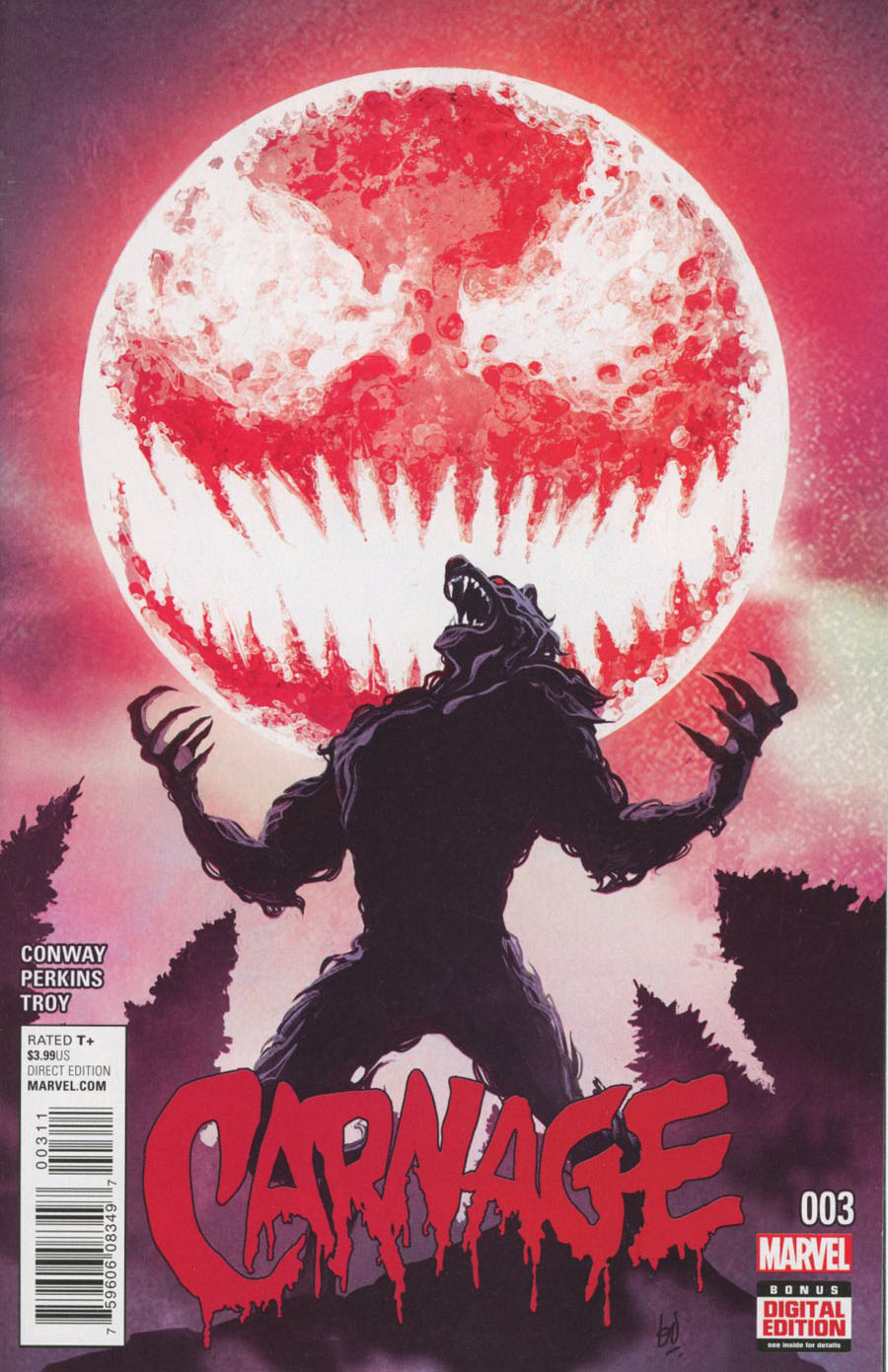 Carnage Vol 2 #3 Cover A 1st Ptg Regular Mike Del Mundo Cover