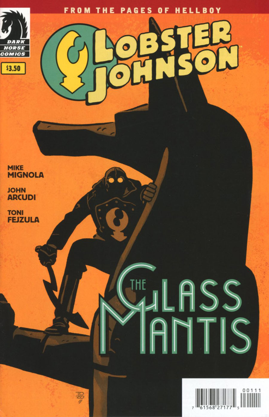 Lobster Johnson Glass Mantis One Shot