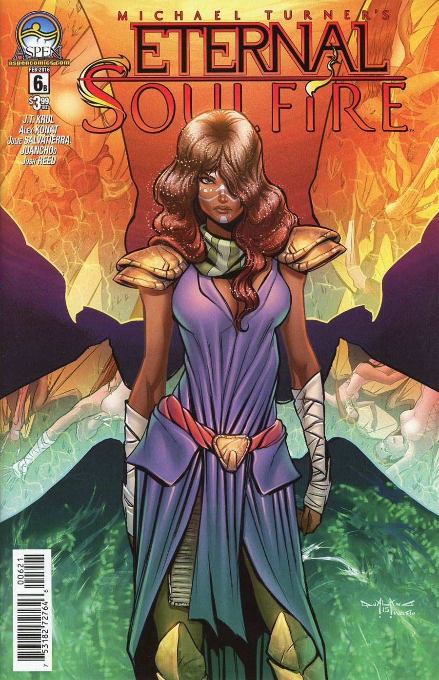 Eternal Soulfire #6 Cover B Variant Pasquale Qualano Cover