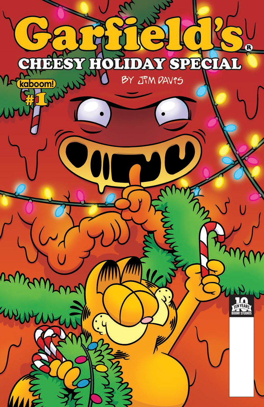 Garfields Cheesy Holiday Special #1 Cover A Regular Andy Hirsch Cover