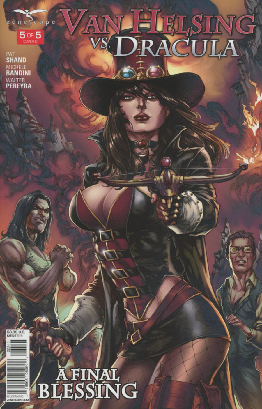 Grimm Fairy Tales Presents Van Helsing vs Dracula #5 Cover D Buzz