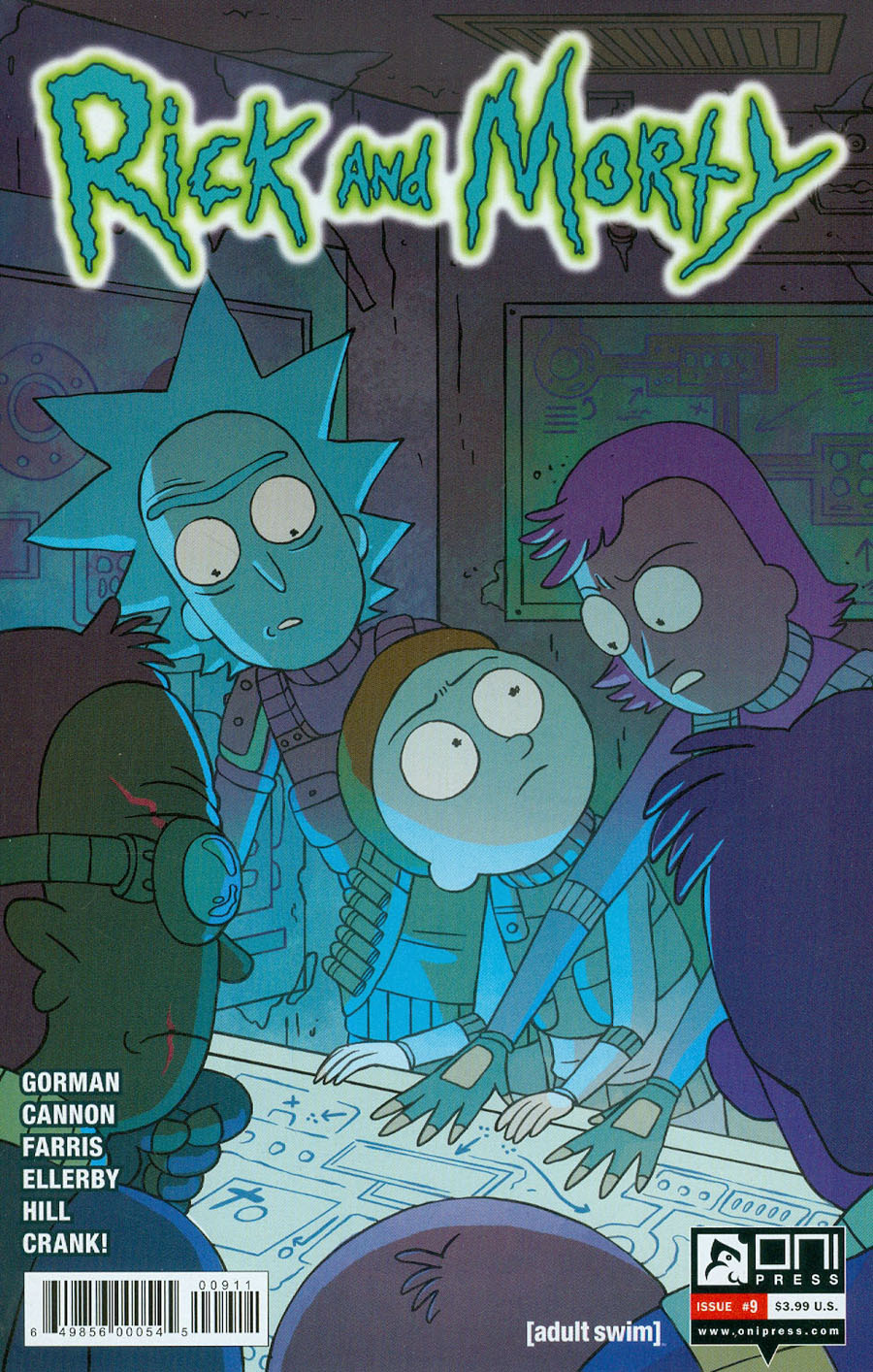 Rick And Morty #9 Cover A Regular CJ Cannon Cover