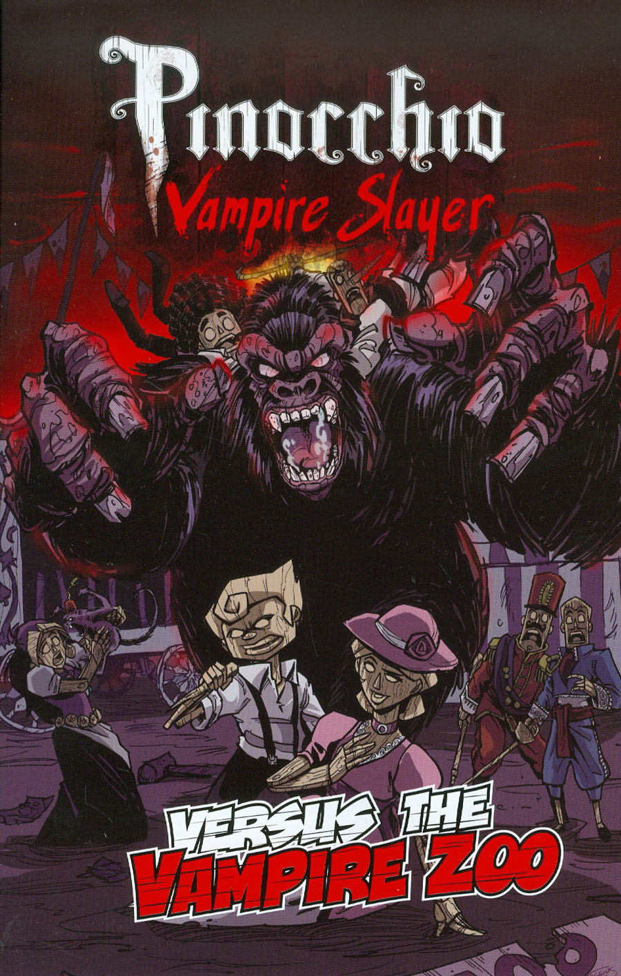 Pinocchio Vampire Slayer Versus The Vampire Zoo