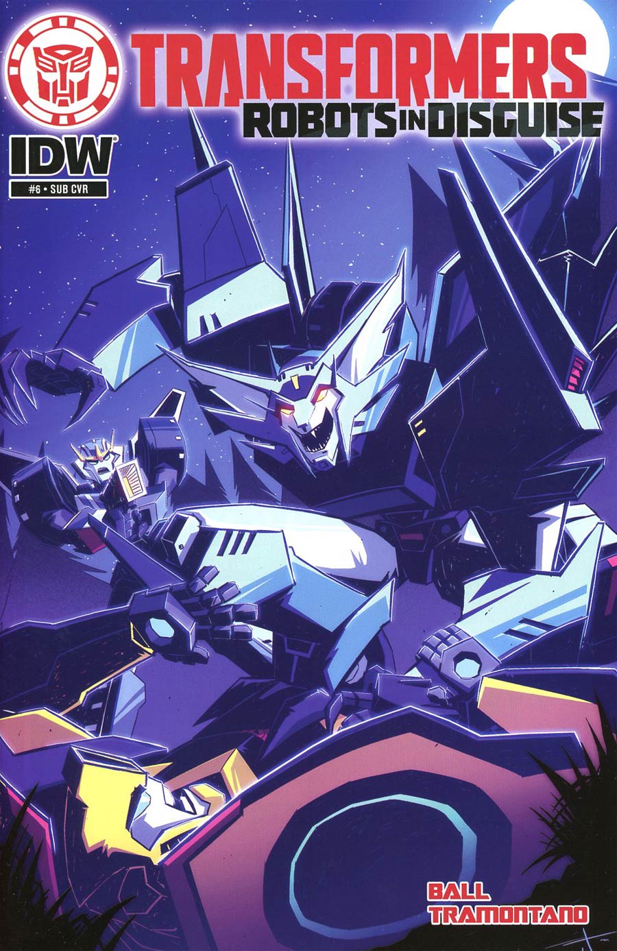 Transformers Robots In Disguise Animated #6 Cover B Variant Josh Burcham Subscription Cover