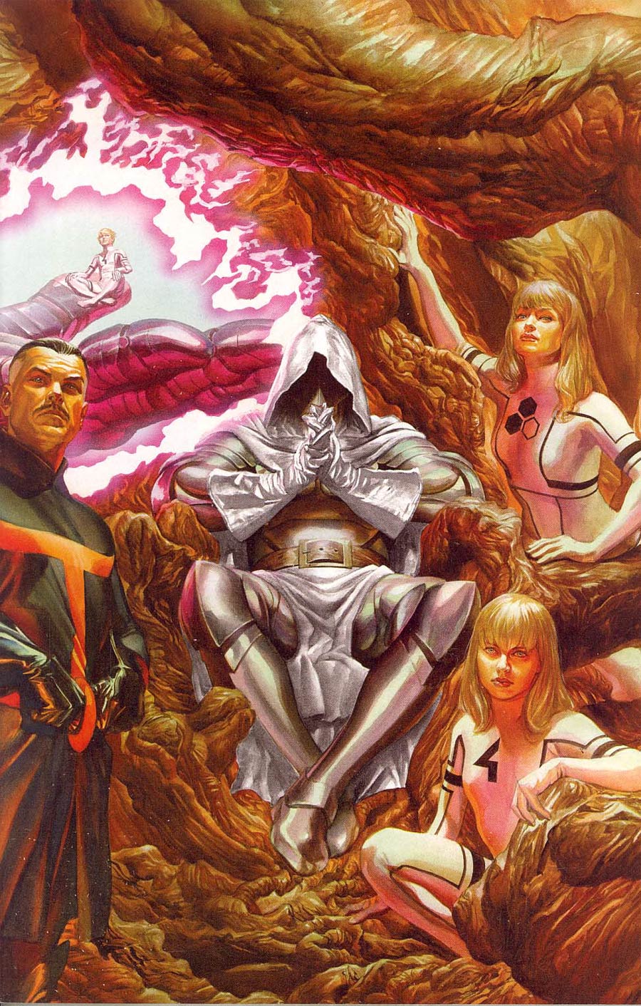 Secret Wars #4 Cover J 2nd Ptg Alex Ross Variant Cover