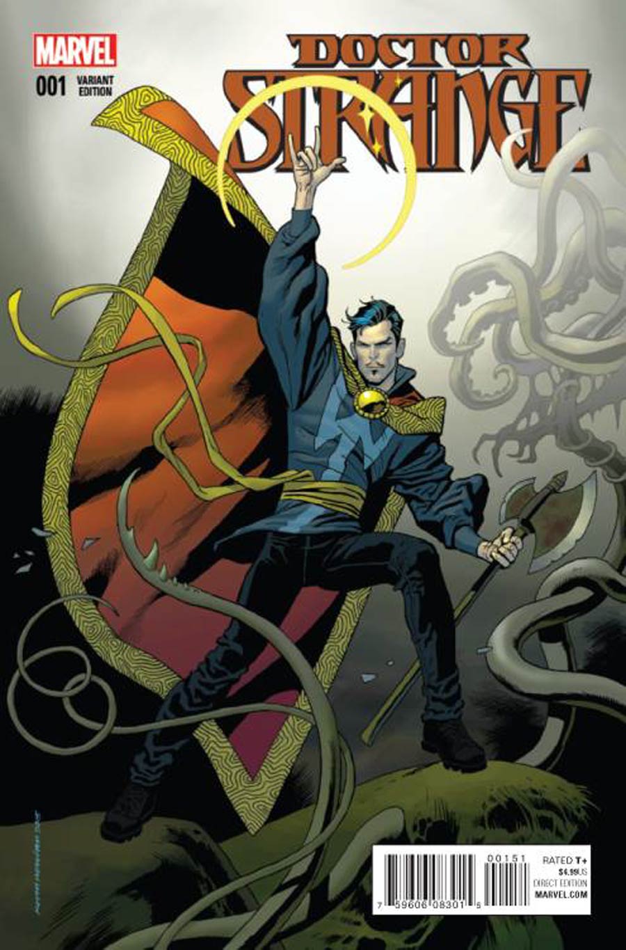 Doctor Strange Vol 4 #1 Cover J Incentive Kevin Nowlan Variant Cover