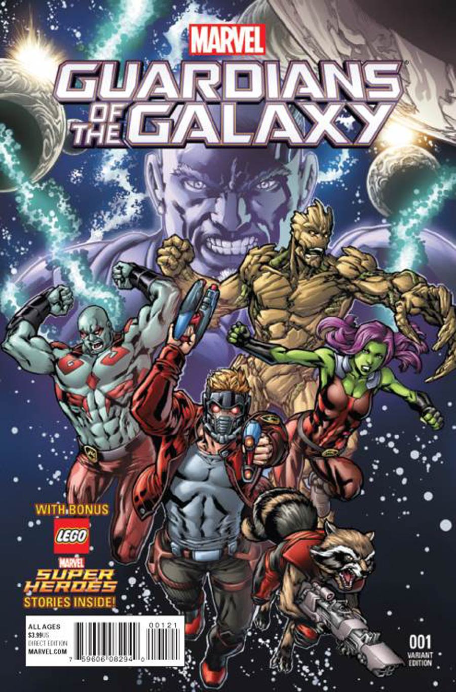 Marvel Universe Guardians Of The Galaxy Vol 2 #1 Cover B Incentive Michael Ryan Variant Cover