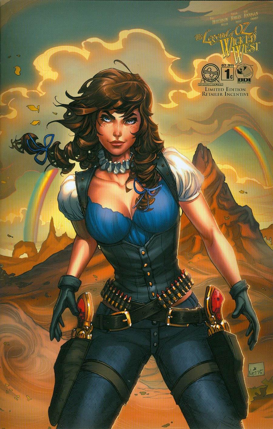 Legend Of Oz The Wicked West Vol 3 #1 Cover C Incentive Nei Ruffino Variant Cover