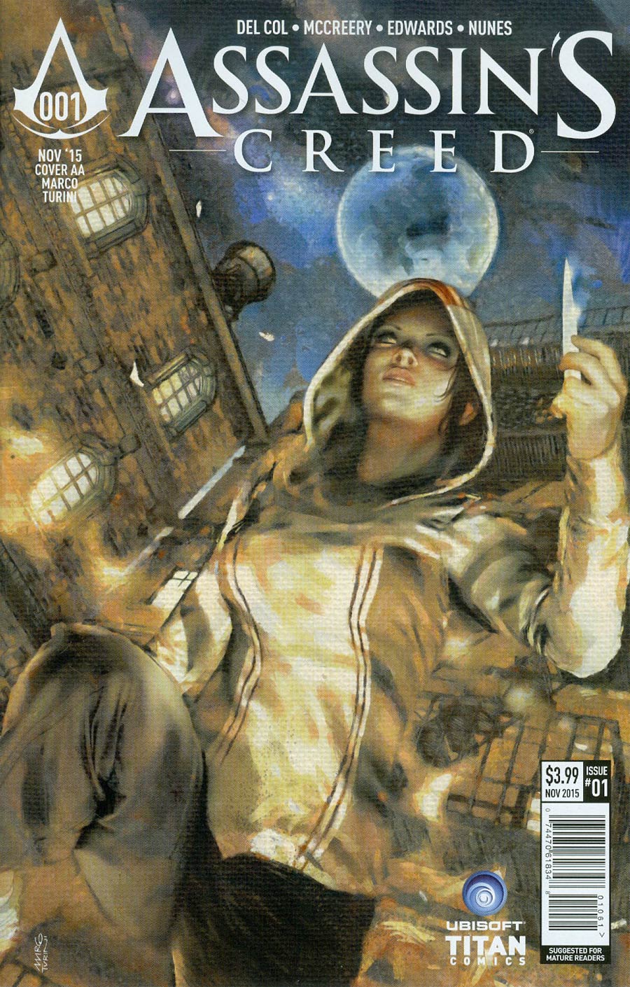 Assassins Creed #1 Cover F Variant Marco Turini Cover