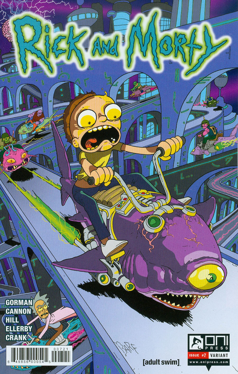 Rick And Morty #7 Cover B Variant James Callahan Cover