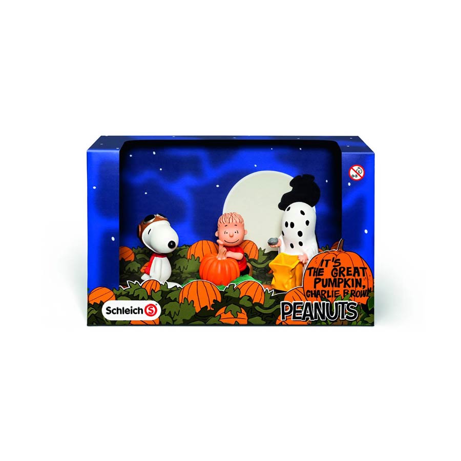 Peanuts PVC Figurine Scenery Pack - Halloween