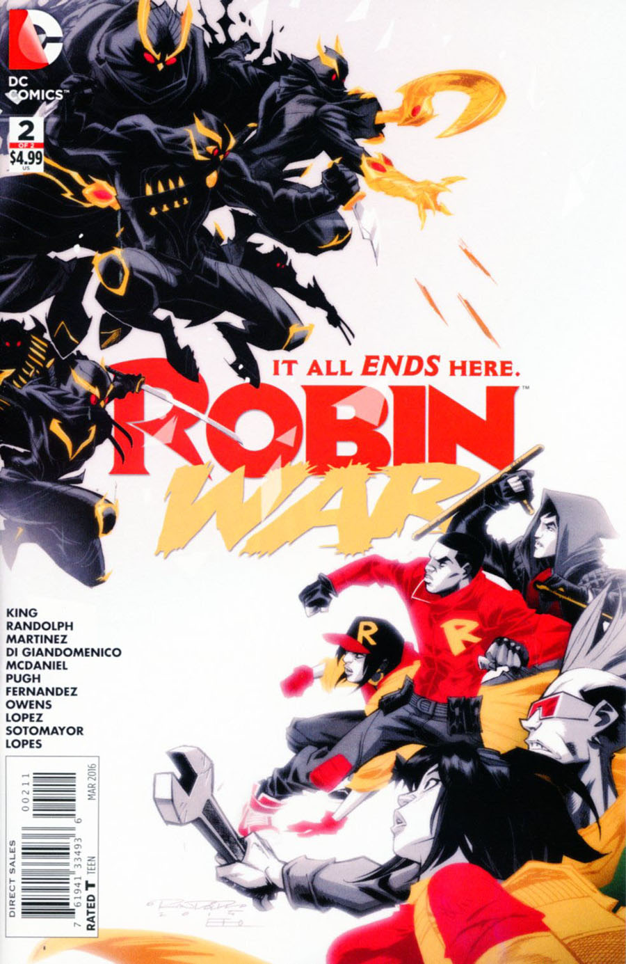 Robin War #2 Cover A Regular Khary Randolph Cover (Robin War Part 6)