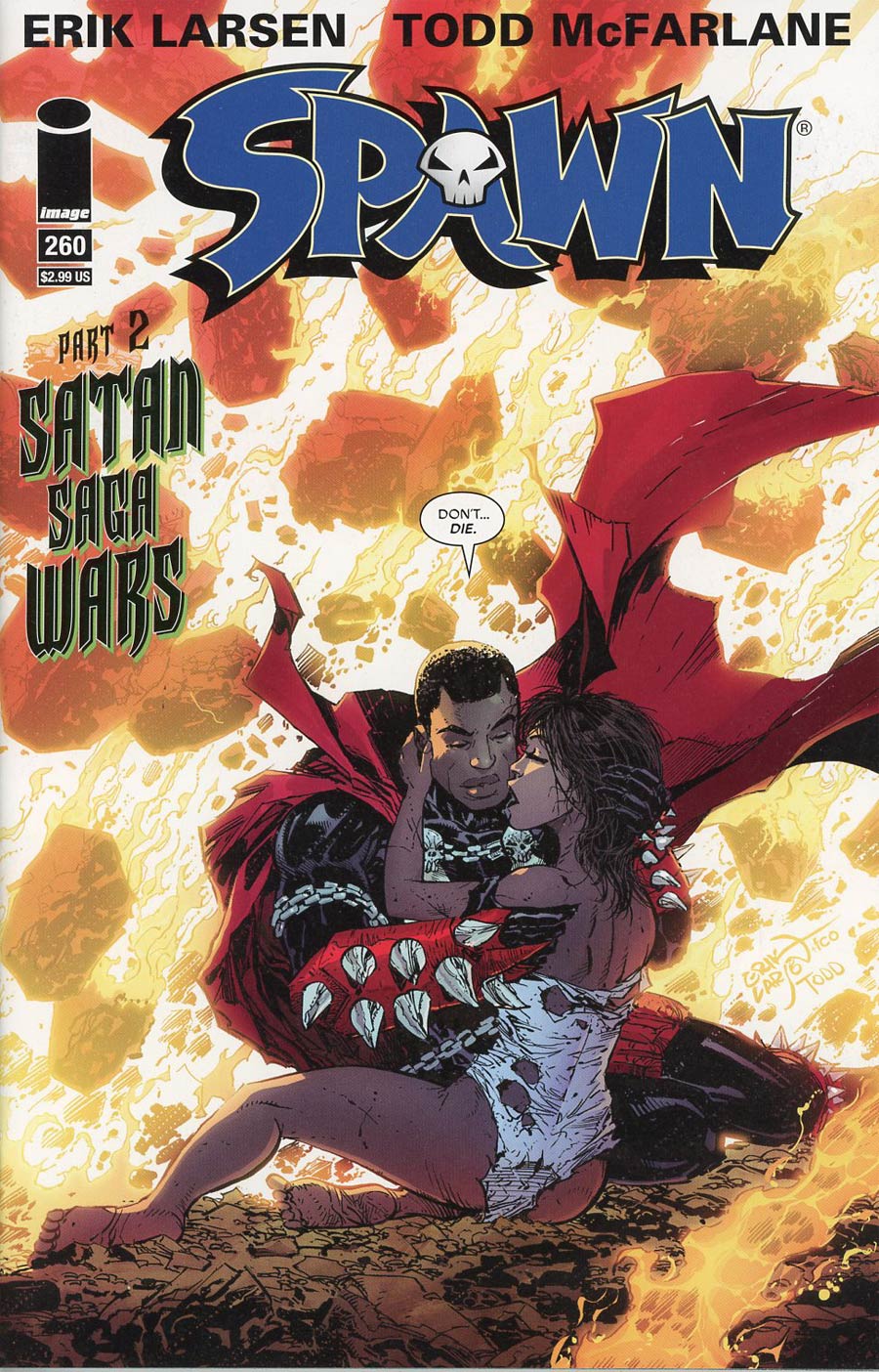 Spawn #260 Cover A Erik Larsen & Todd McFarlane