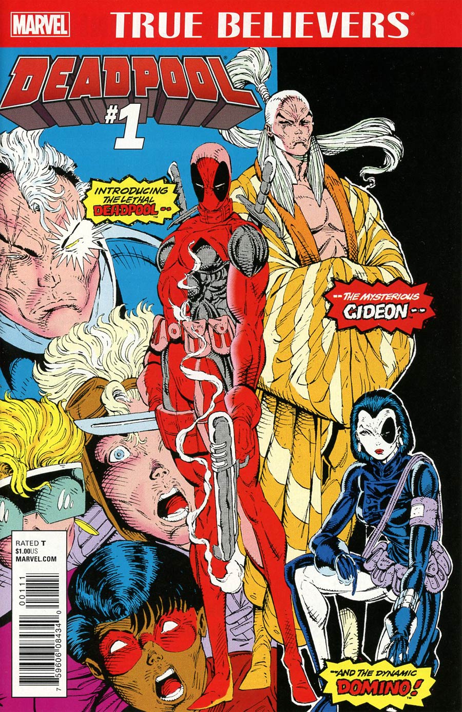 True Believers Deadpool #1 Cover A 1st Ptg Regular Rob Liefeld Cover