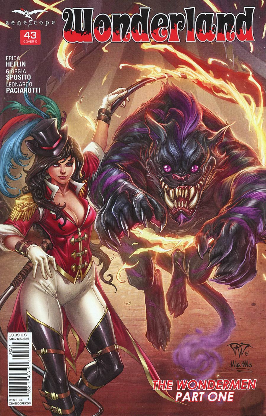 Grimm Fairy Tales Presents Wonderland Vol 2 #43 Cover C Paolo Pantalena