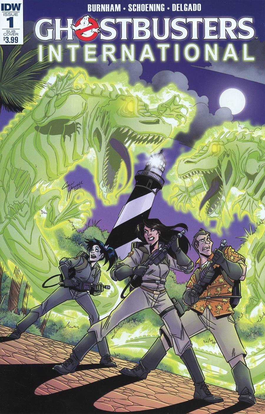 Ghostbusters International #1 Cover B Variant Corin Howell Subscription Cover