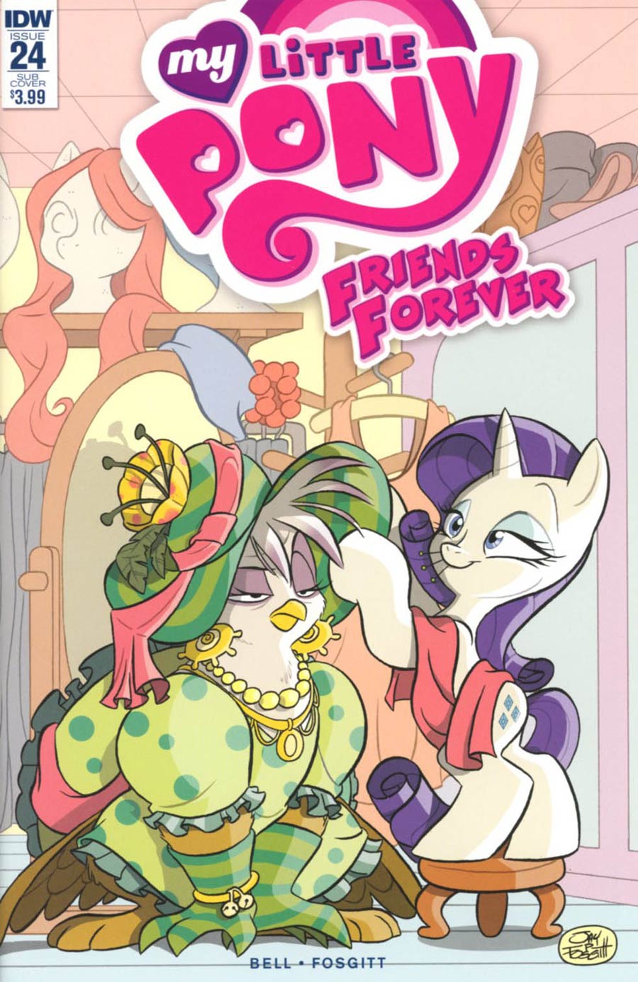 My Little Pony Friends Forever #24 Cover B Variant Jay Fosgitt Subscription Cover