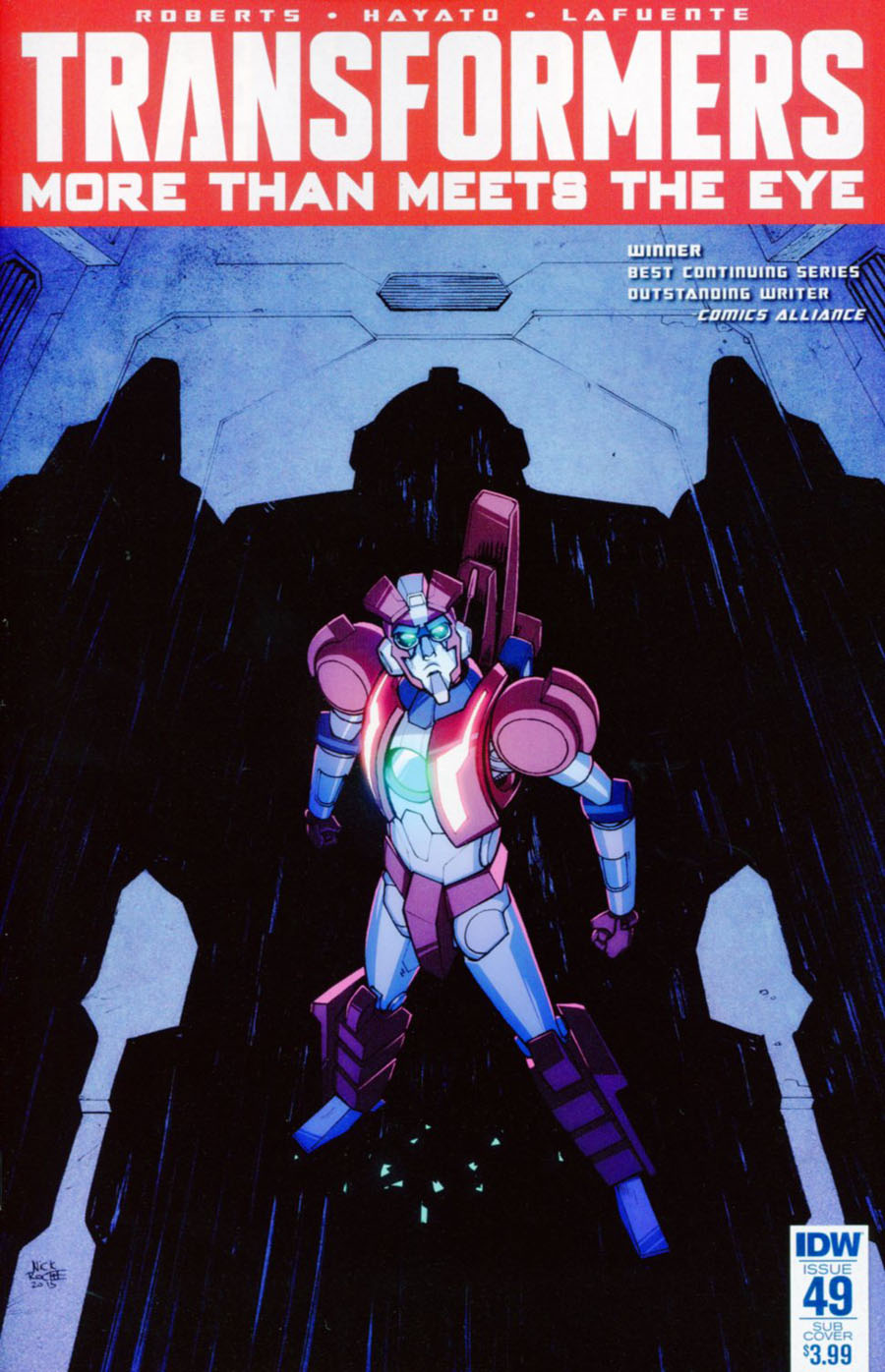 Transformers More Than Meets The Eye #49 Cover B Variant Nick Roche Subscription Cover