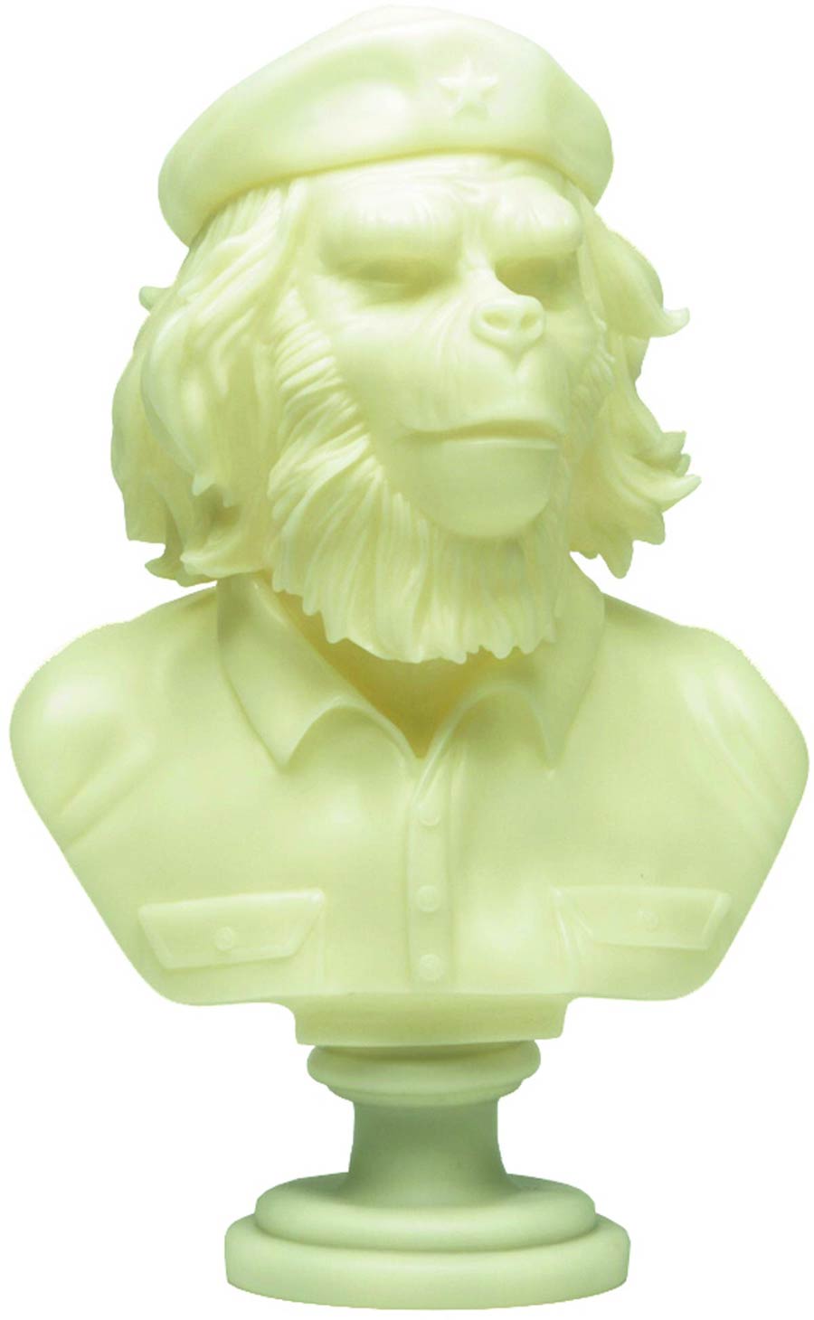 Rebel Ape 12-Inch Vinyl Glow-In-The-Dark Bust