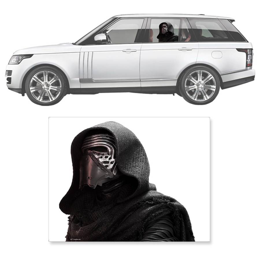 Star Wars Episode VII The Force Awakens Decal - Kylo Ren Passenger Series