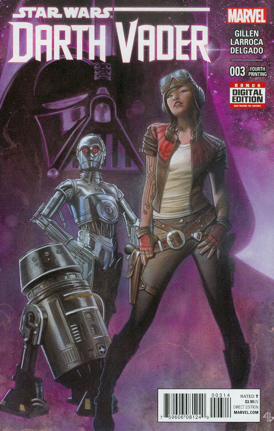 Darth Vader #3 Cover E 4th Ptg Adi Granov Variant Cover