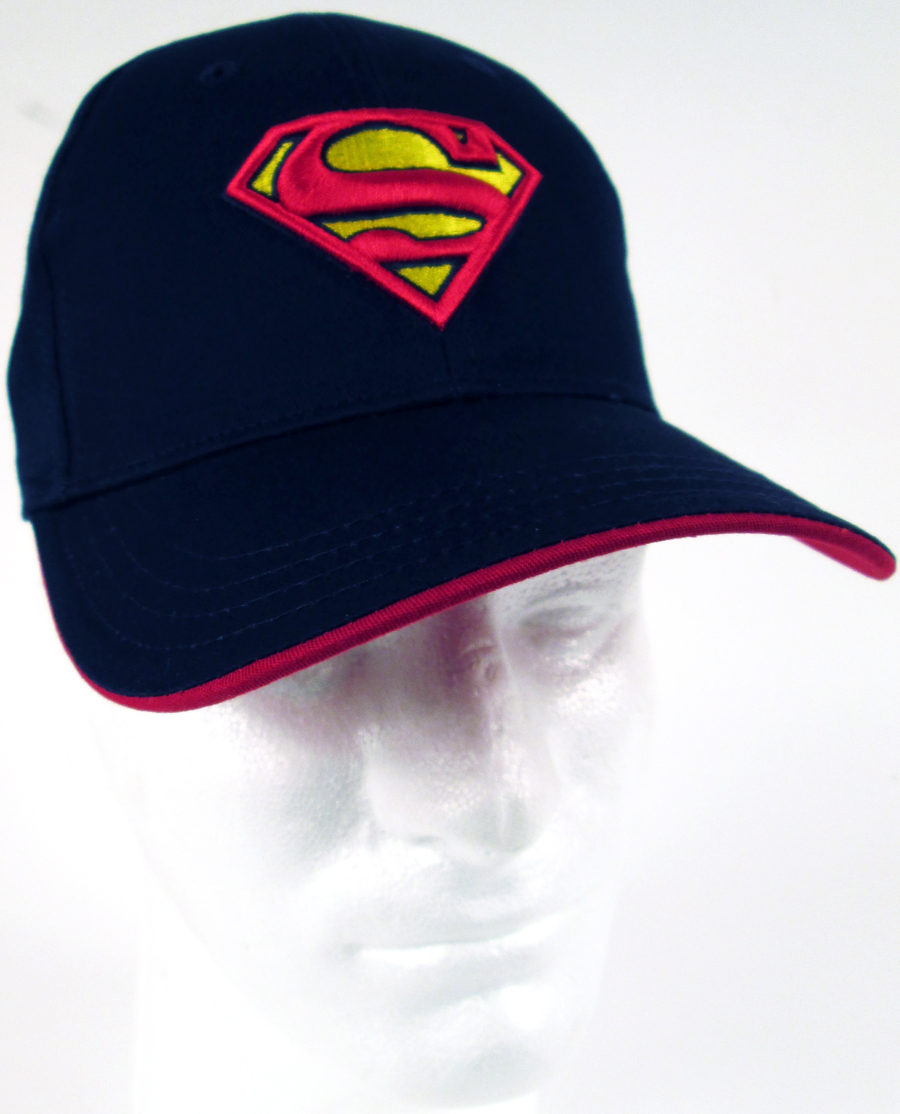 Superman Logo Snapback Cap