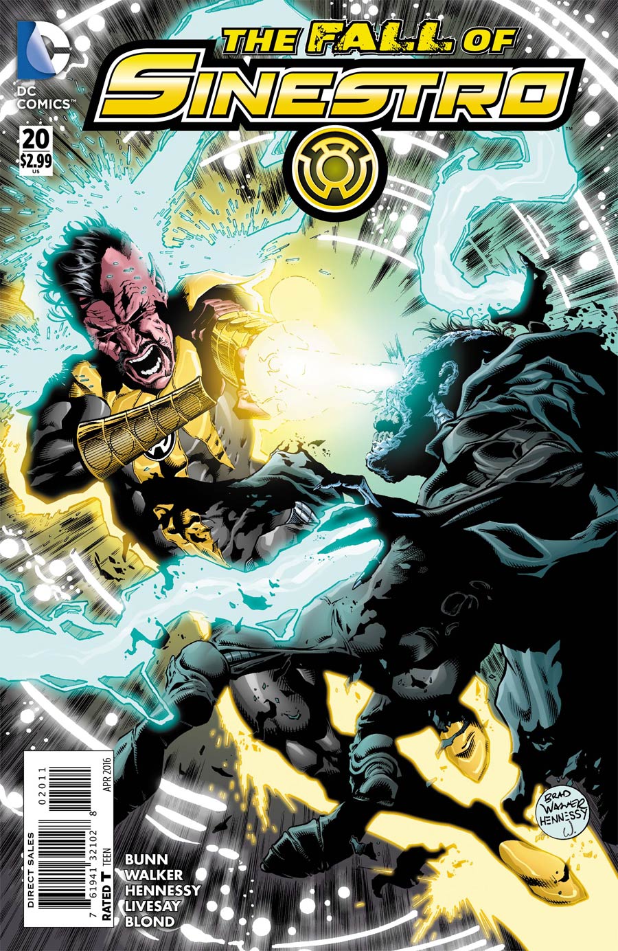 Sinestro #20 Cover A Regular Brad Walker & Andrew Hennessy Cover