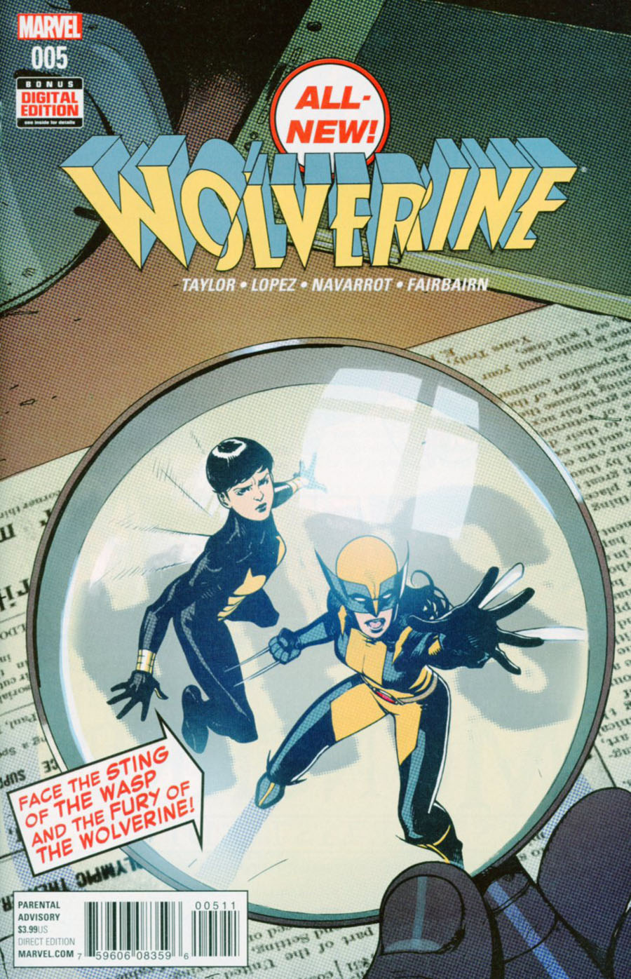 All-New Wolverine #5 Cover A Regular Bengal Cover