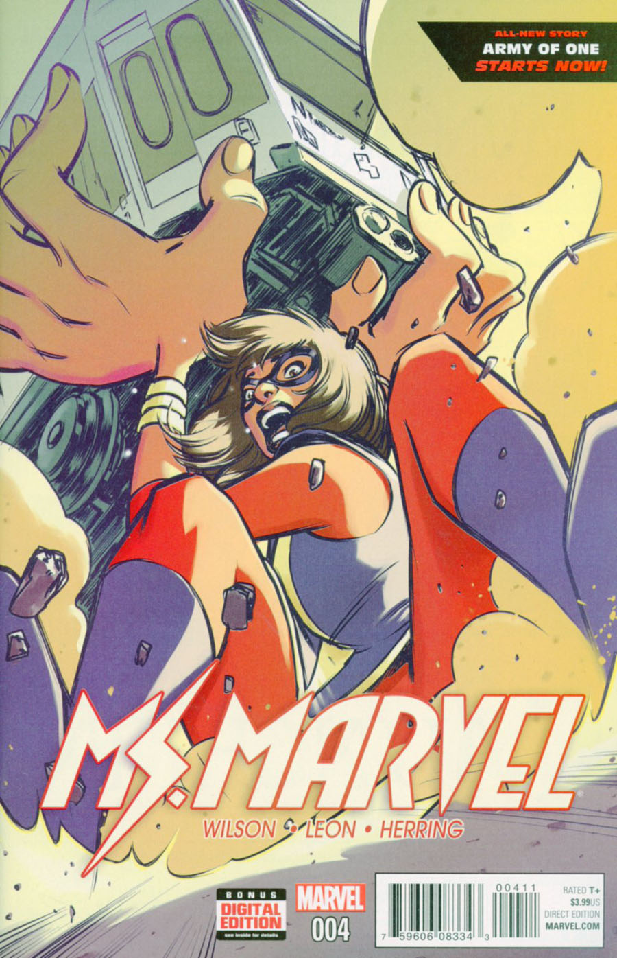 Ms Marvel Vol 4 #4 Cover A Regular David Lopez Cover