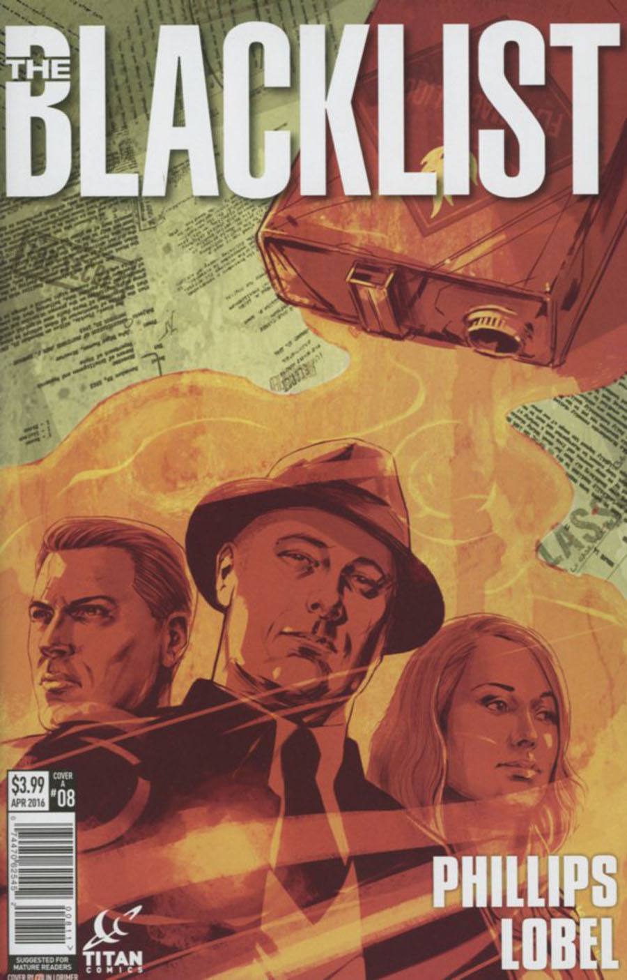 Blacklist #8 Cover A Regular Colin Lorimer Cover