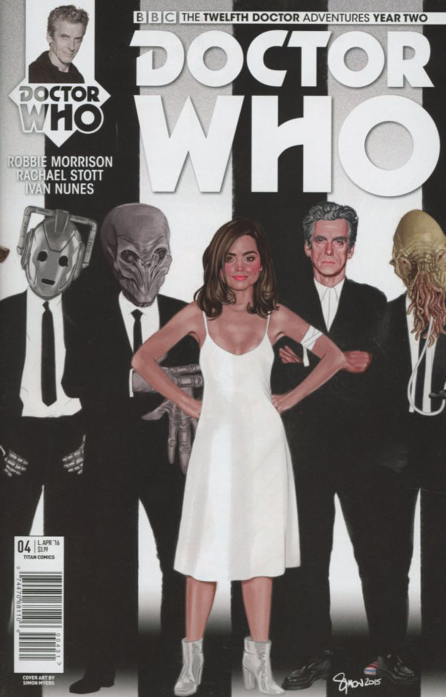 Doctor Who 12th Doctor Year Two #4 Cover C Variant Simon Myers Cover