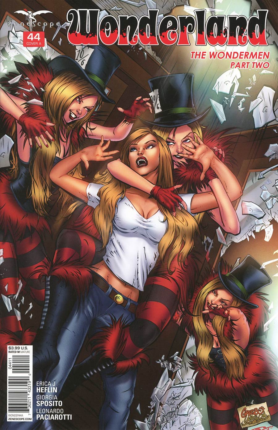 Grimm Fairy Tales Presents Wonderland Vol 2 #44 Cover A Gregbo Watson