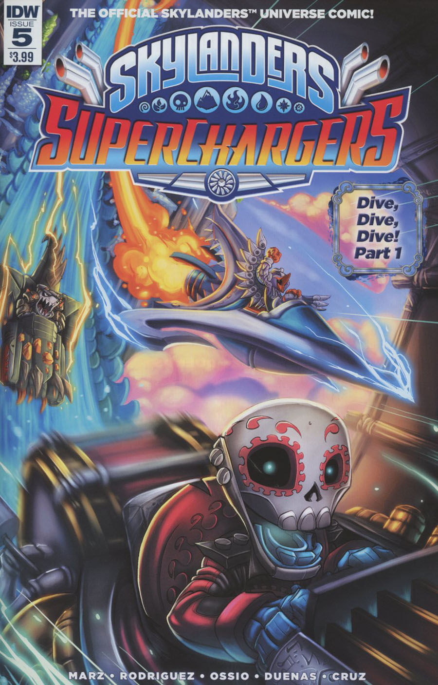 Skylanders Superchargers #5 Cover A Regular Robert Duenas Cover