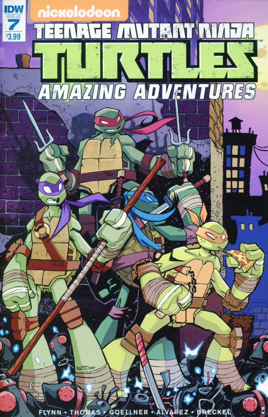 Teenage Mutant Ninja Turtles Amazing Adventures #7 Cover A Regular Jon Sommariva Cover