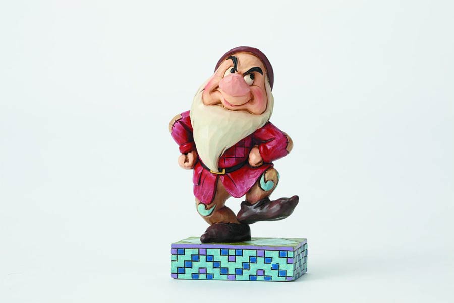 Vintage Walt Disney Grumpy 2024 from the Seven Dwarfs Clay Figurine.