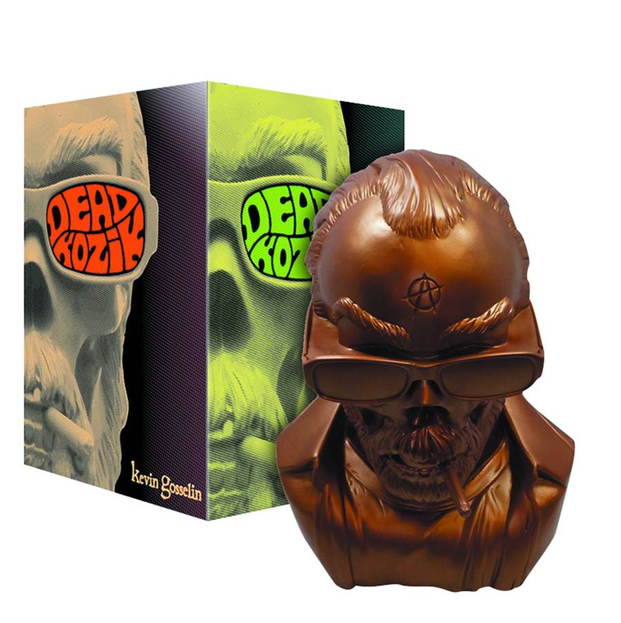 Dead Kozik 15-Inch Vinyl Bust Bronze Version