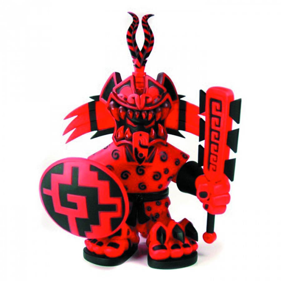 Jaguar Knight Feugo Red Edition Glow-In-The-Dark 12-Inch Vinyl Figure