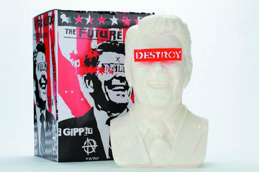 Gipper 18-Inch Vinyl Bust White Version