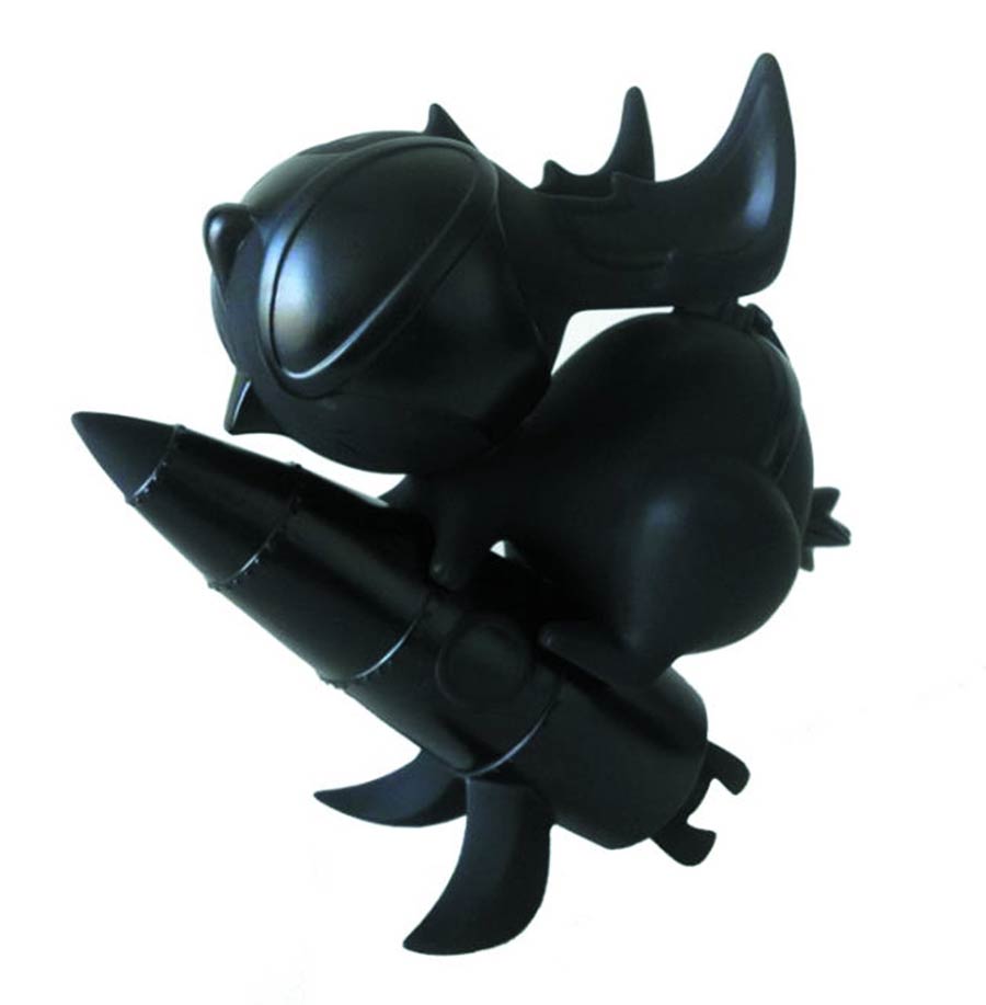 Bellicose Bunny 7-Inch Vinyl Figure Stealth Edition