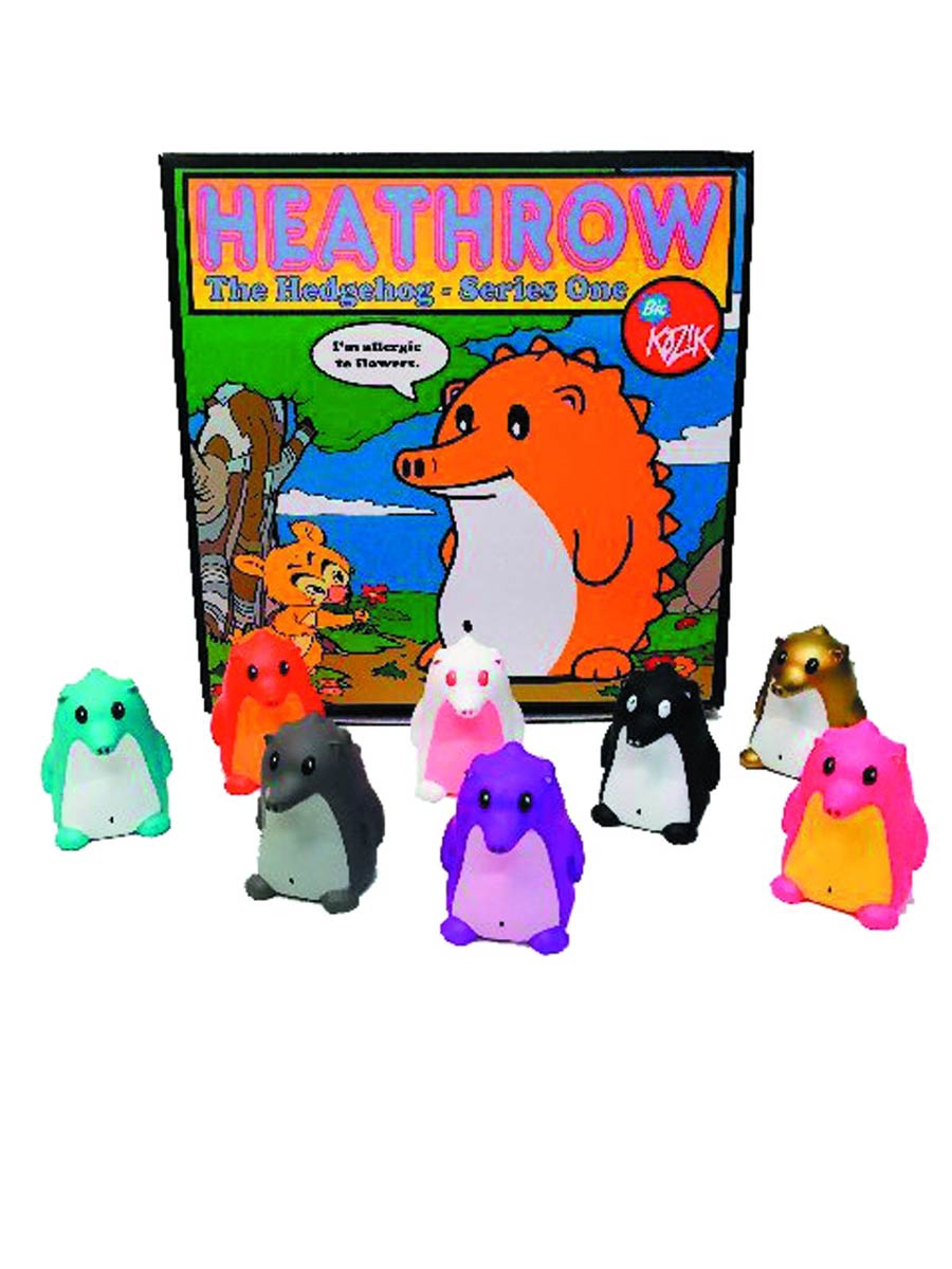 Heathrow The Hedgehog Vinyl Figure 16-Piece Display