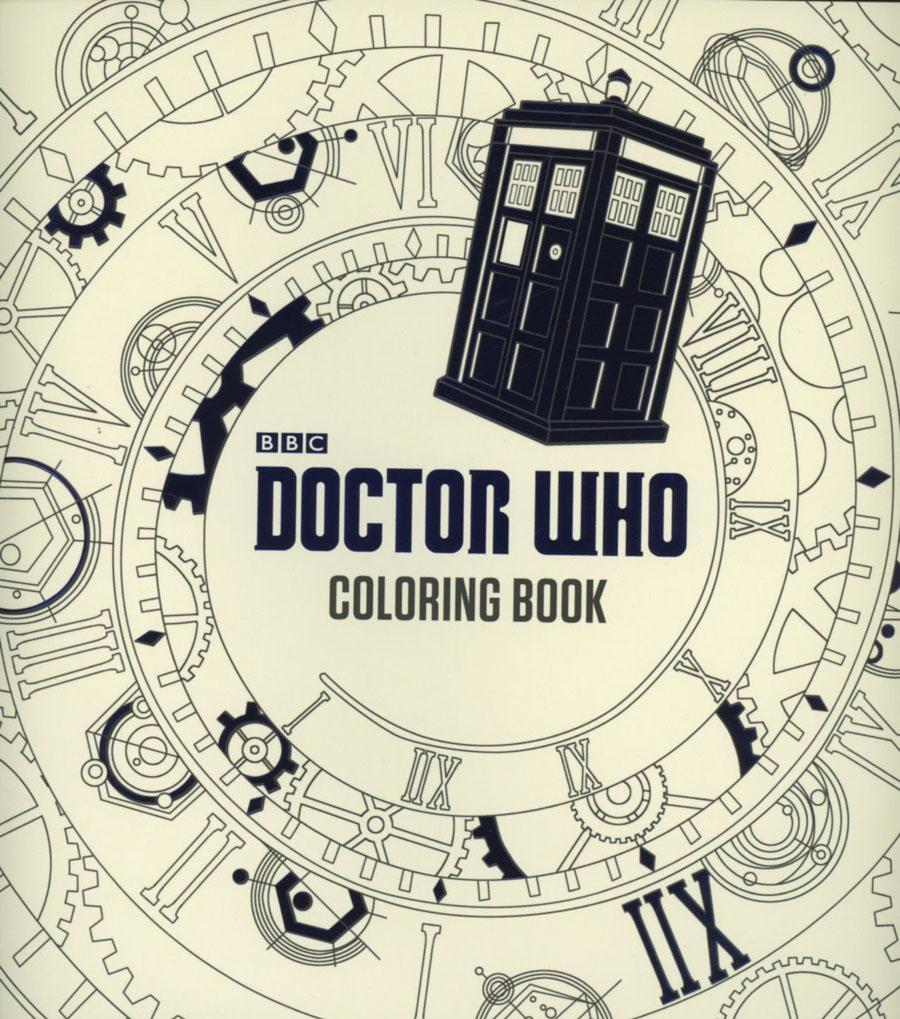 Doctor Who Adult Coloring Book SC